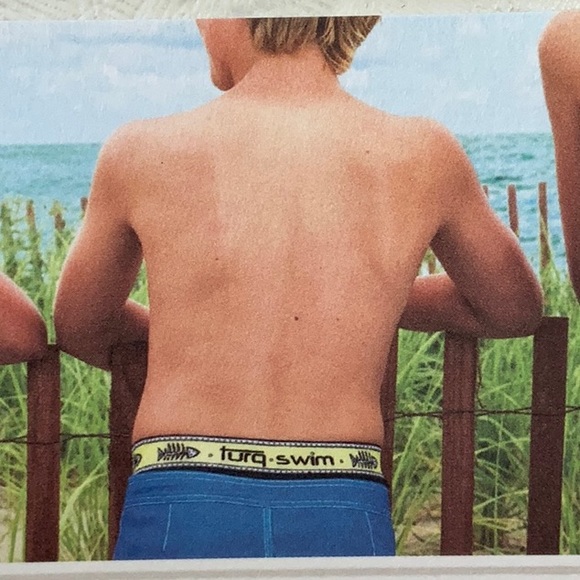 Turq SWIMBRIEF -Black/Fish - Picture 8 of 9